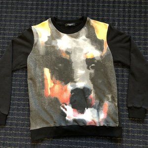 Givenchy Tie Dye Paris Sweatshirt Black